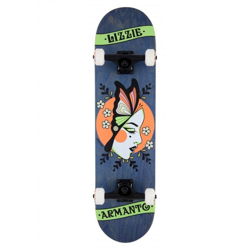 Birdhouse Stage 3 Armanto Butterfly Blue Skateboard - 8.0"