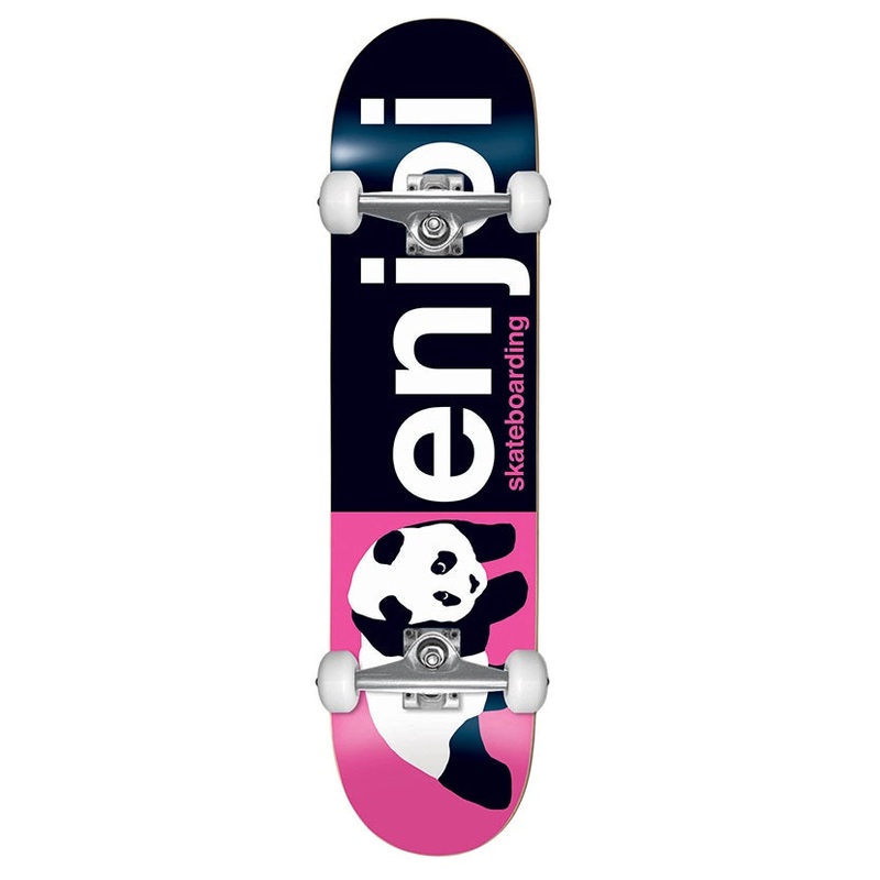 Enjoi Half And Half Pink Skateboard - 8.0"