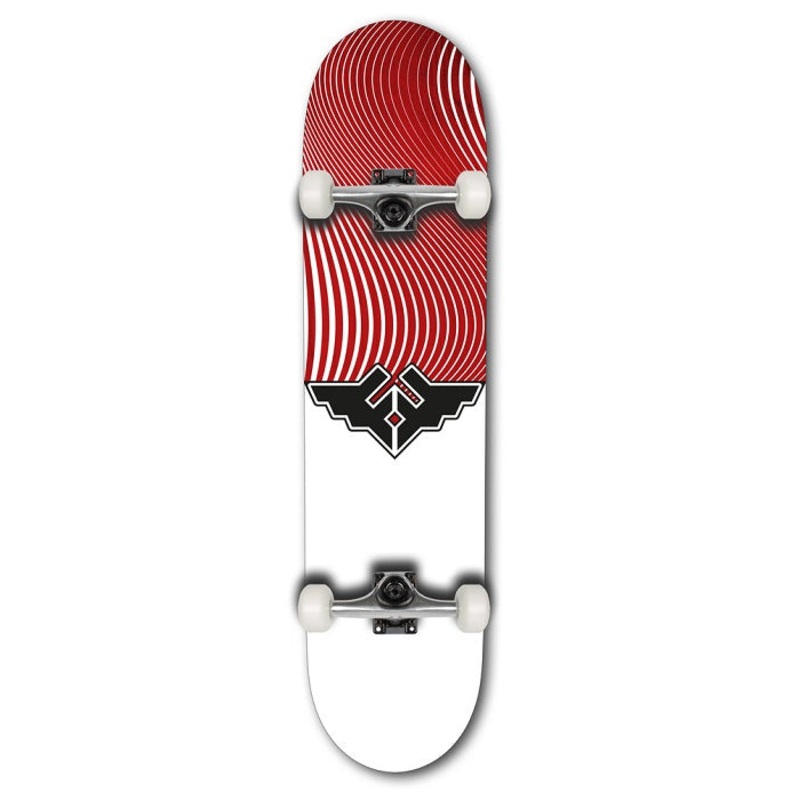 Fracture Wings V4 Red Skateboard - 7.75"