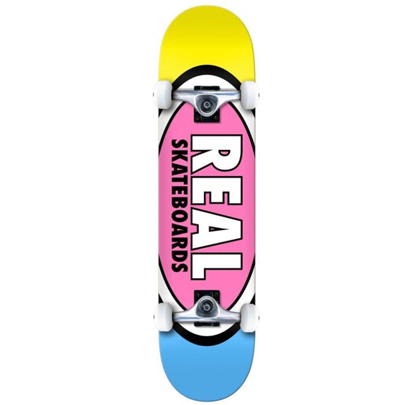 Real Team Edition Oval Mini Skateboard - 7.3"