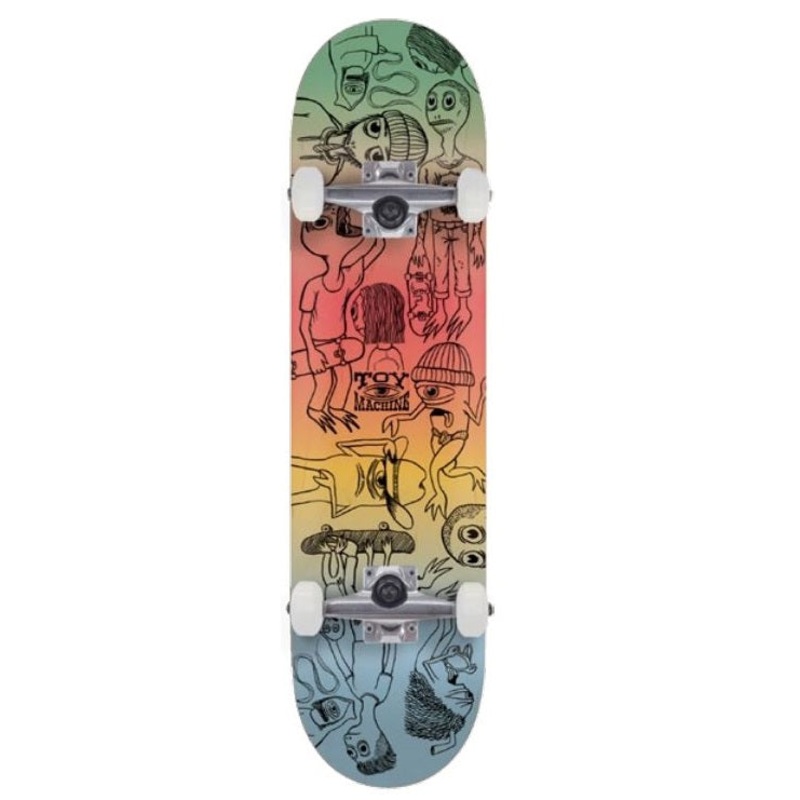 Toy Machine Characters Skateboard - 8.0"