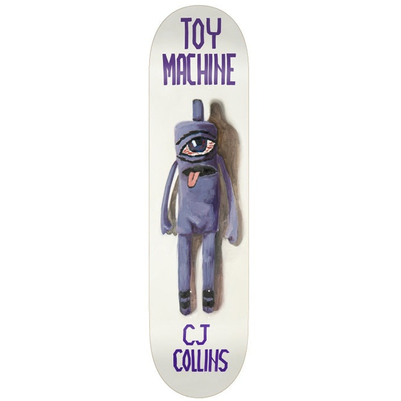 Toy Machine Collins Doll Skateboard Deck - 7.75"