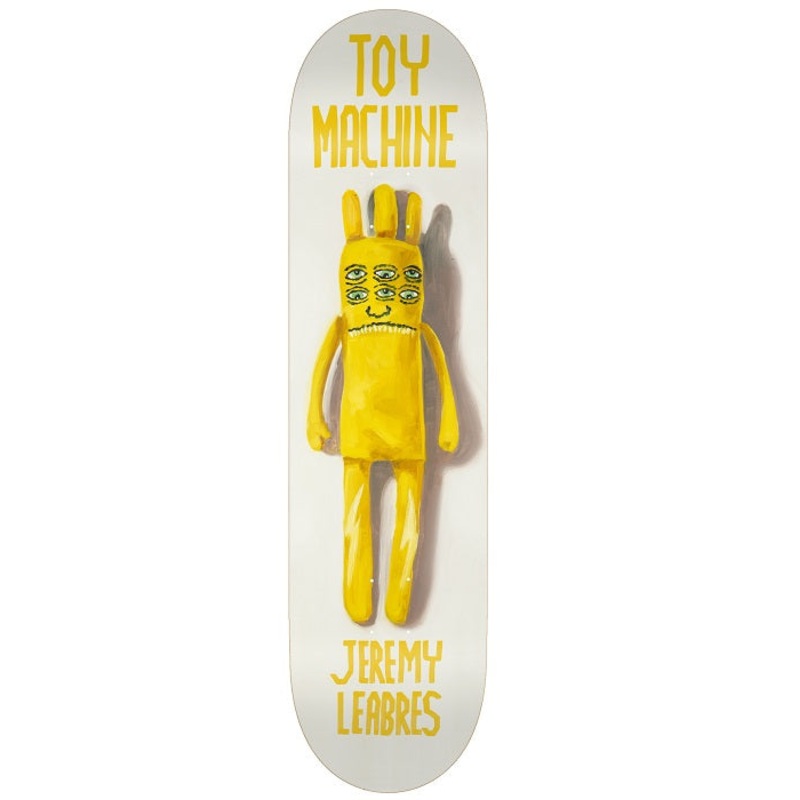 Toy Machine Leabres Doll Skateboard Deck - 8.13"