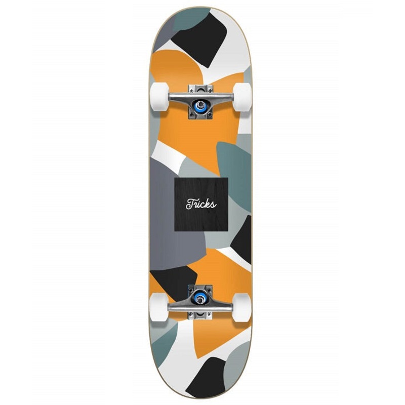 Tricks Camo Skateboard - 7.75"
