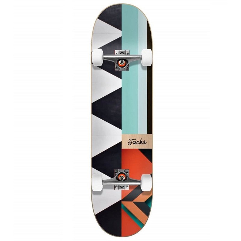 Tricks Patterns Skateboard - 7.87"