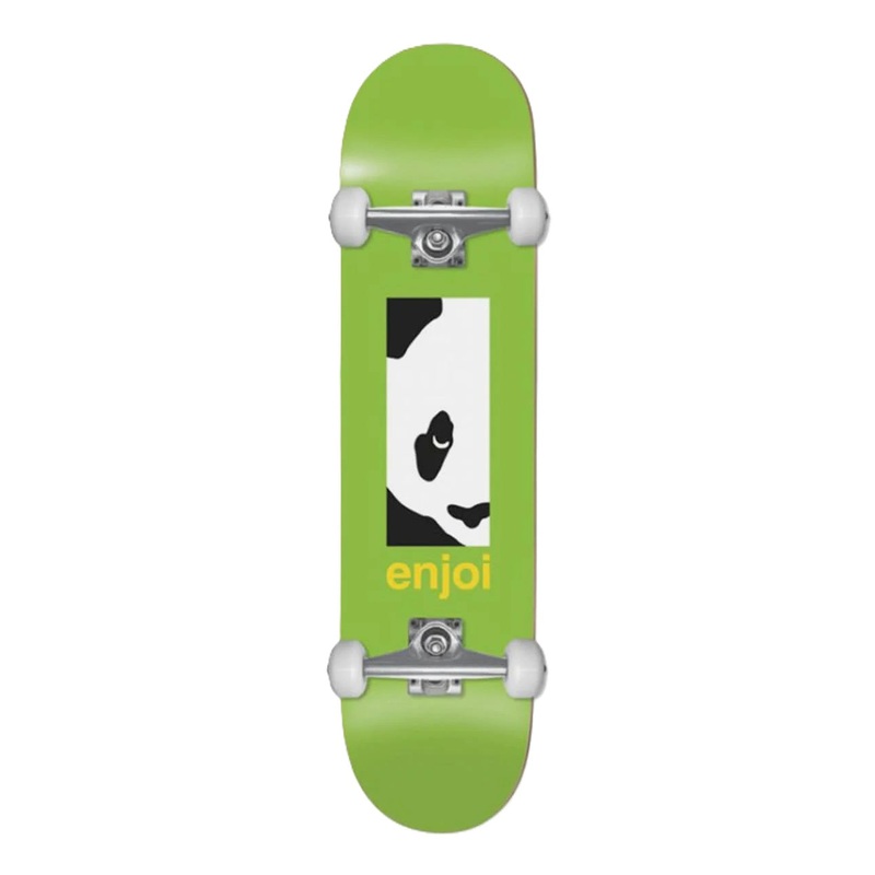 Enjoi Box Panda FP Green Complete Skateboard - 8.125"