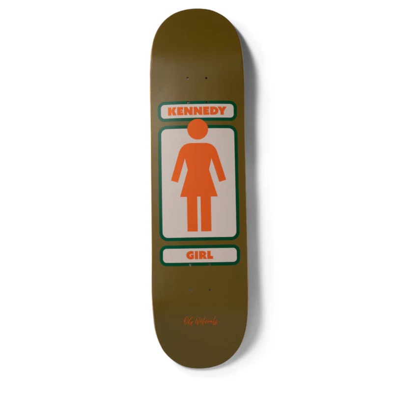 Girl OG Naturals Cory Kennedy Twin Tip Skateboard Deck - 8.25"