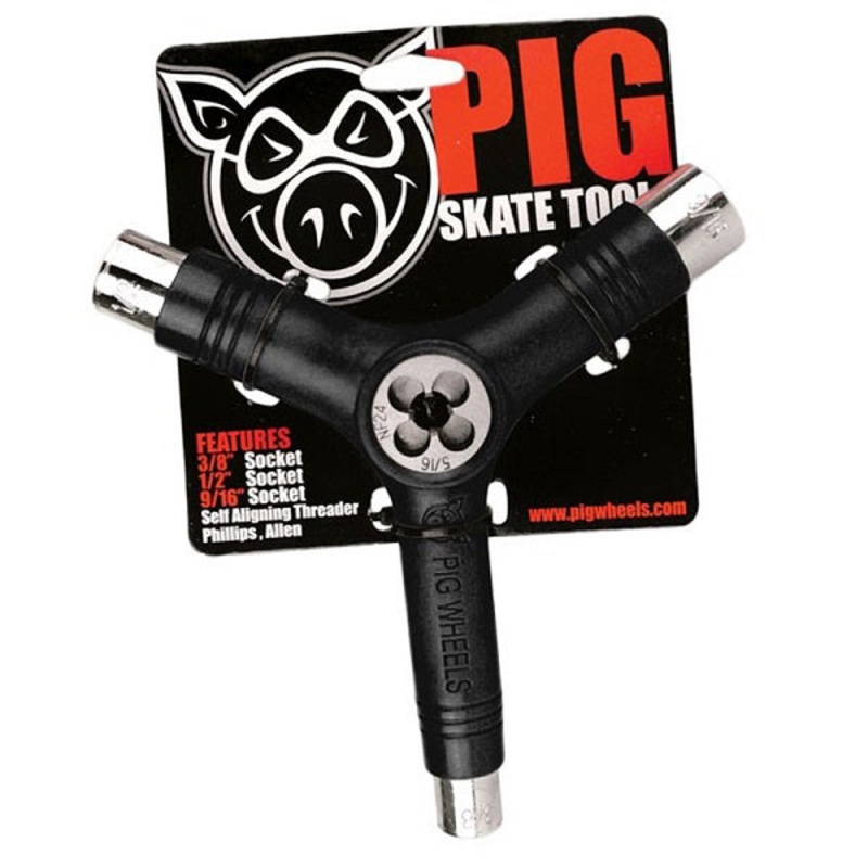 Pig Skateboard Tool - Black