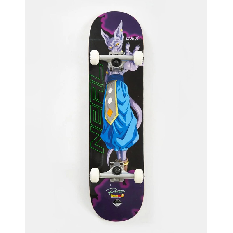 Primitive X Dragonball Neal Beerus Complete Skateboard - 8.38"