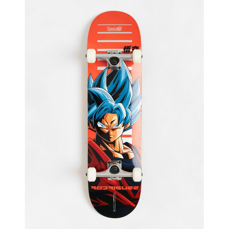 Primitive X Dragonball Rodriguez Goku SSG Complete Skateboard - 8.0"