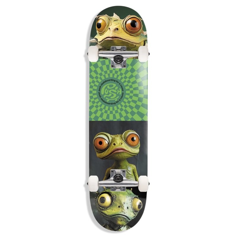 Push Gecko FP Complete Skateboard - 8.0"