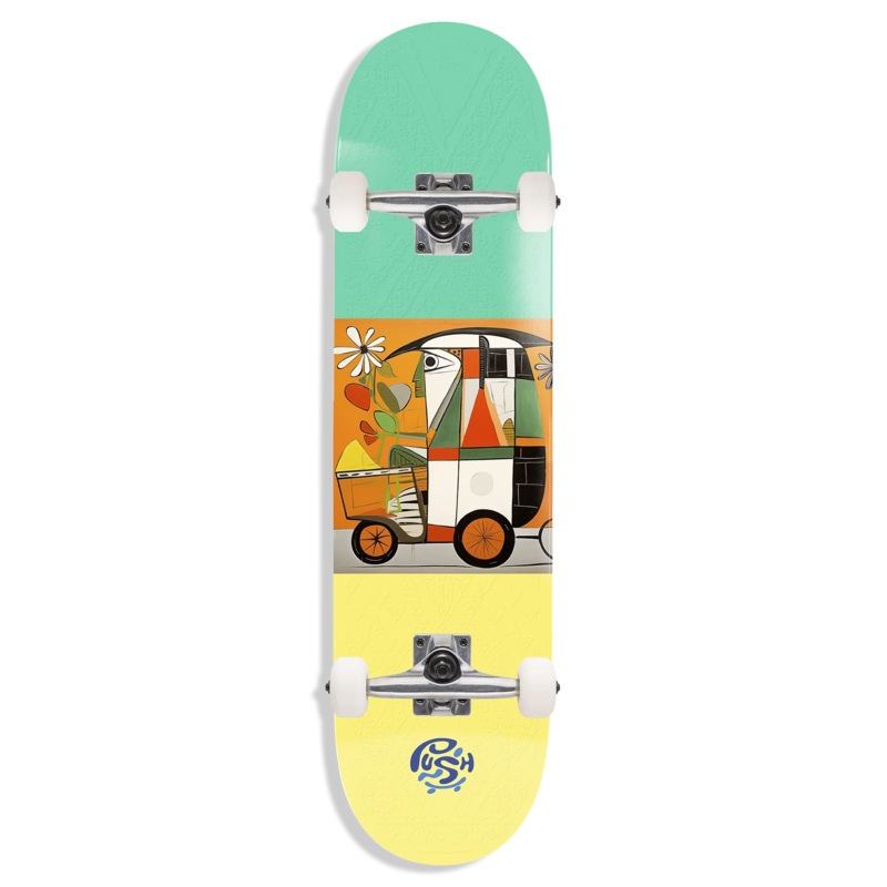Push India MLSL Complete Skateboard - 8.25"
