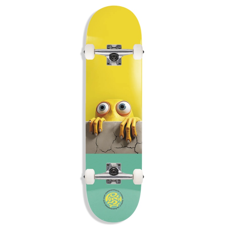Push Peek Over FP Complete Mini Skateboard - 7.25"