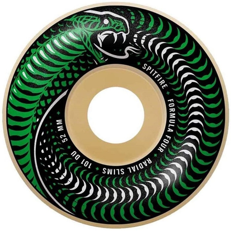 Spitfire Formula Four Venomous Radial Slim Skateboard Wheels - 52mm 101a