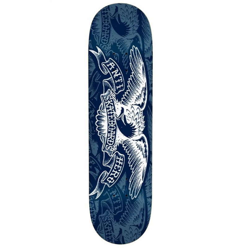 Anti Hero Copier Eagle Navy Skateboard Deck - 8.25"