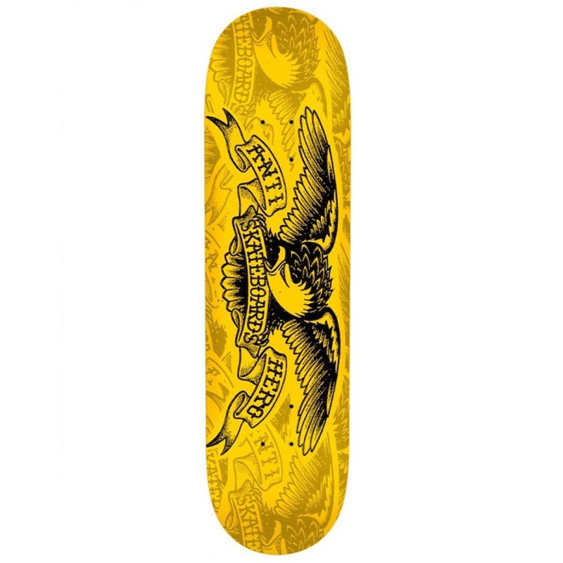 Anti Hero Copier Eagle Yellow Skateboard Deck - 8.5"