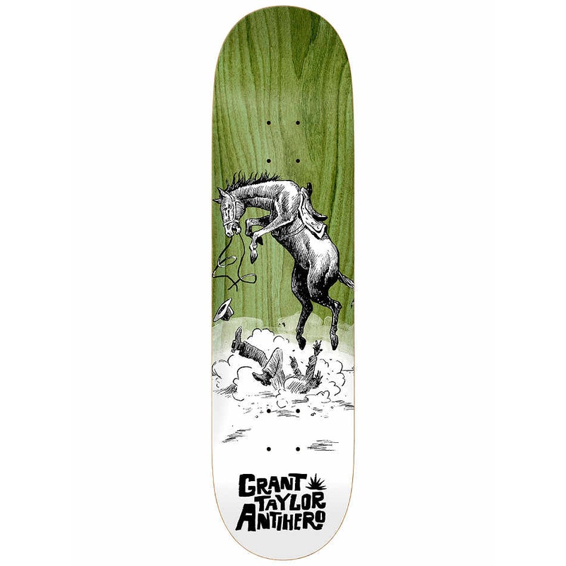 Anti Hero Taylor How The West Skateboard Deck - 8.5"
