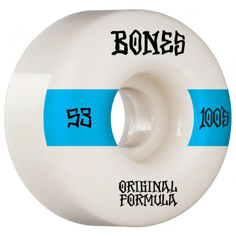 Bones 100's #14 V4 Wide Skateboard Wheels - 53mm
