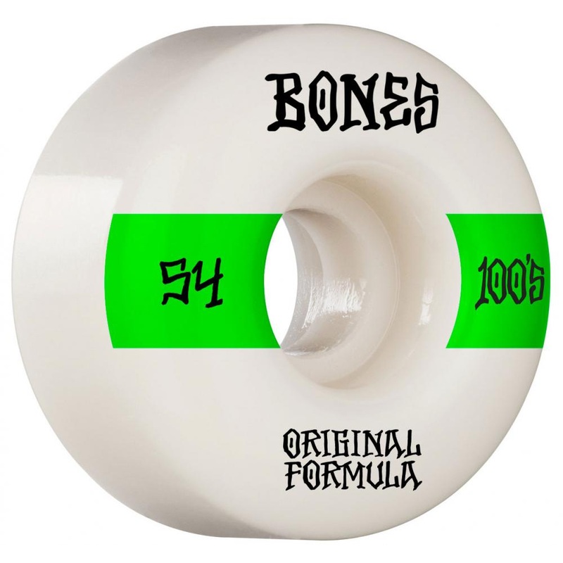 Bones 100's #14 V4 Wide Skateboard Wheels - 54mm