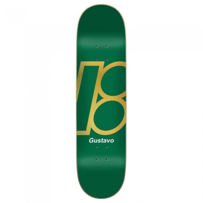Plan B Team Foil Gustavo Skateboard Deck - 8.0"