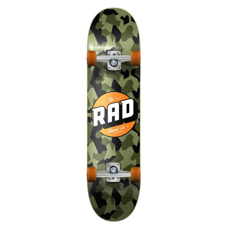 Rad Camo Classic Dude Crew Skateboard - 7.75"