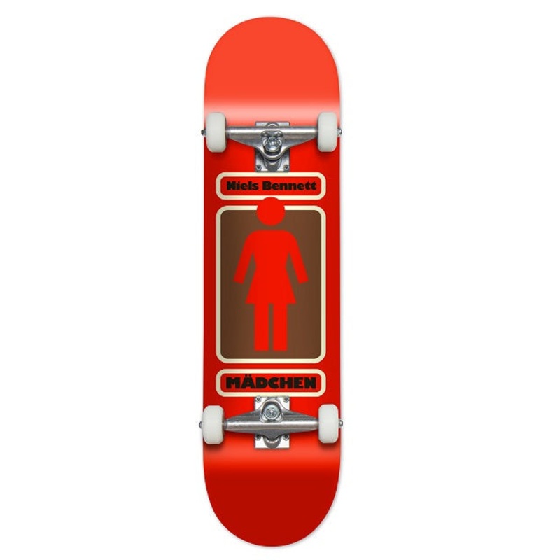 Girl PP 93 Til W41 Niels Bennett Skateboard - 8.25"