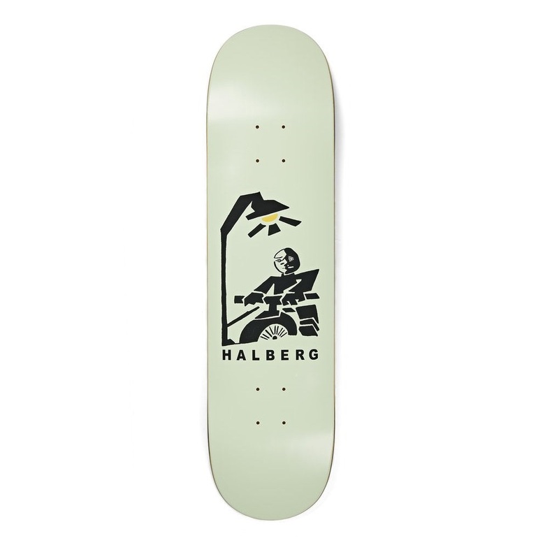 Polar Hjalte Halberg Insomnia Mint Deck - 8.0"