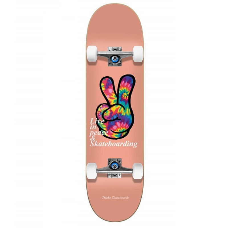 Tricks Peace Skateboard - 7.75"