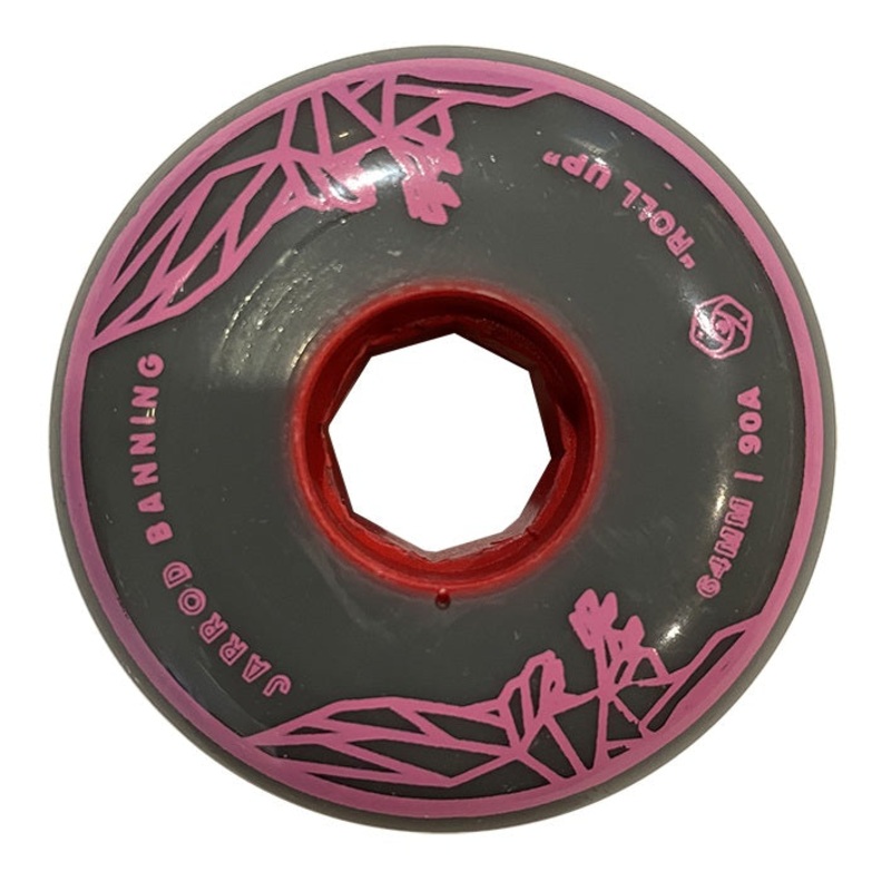 Red Eye Jarred Banning  Grey Wheels 64mm 90a - Set of 4