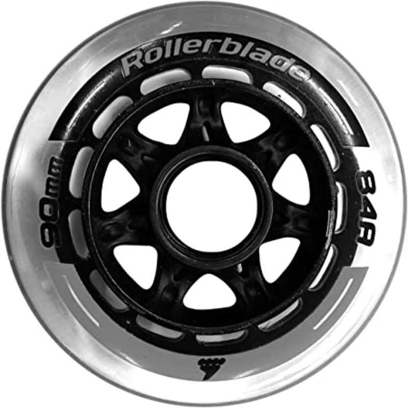 Rollerblade Recreational Wheels 90mm 84a - Set of 8