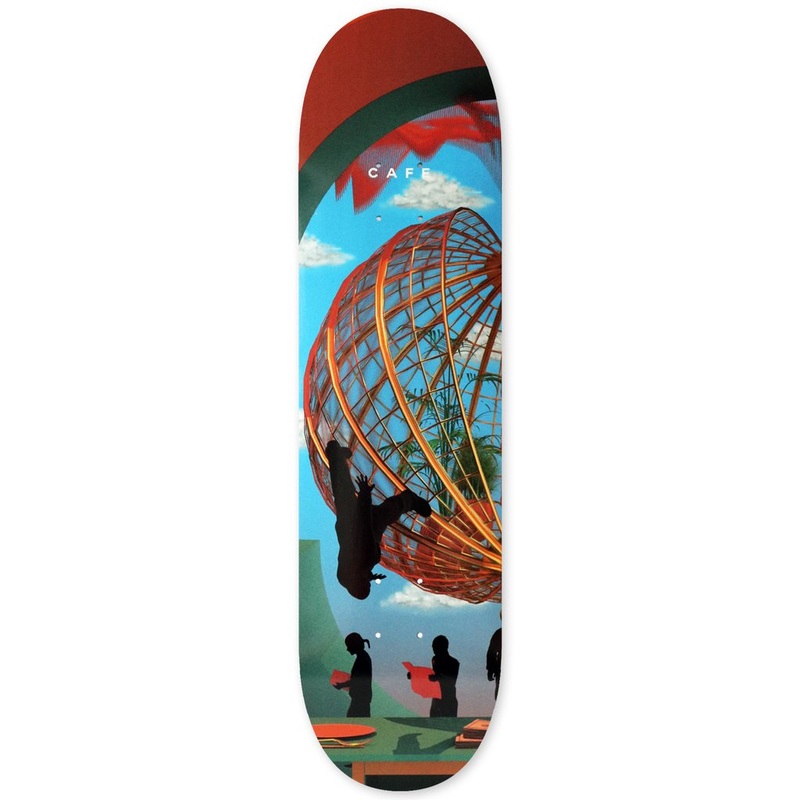 Skateboard Cafe Monopoly 1 Deck - 8.25"
