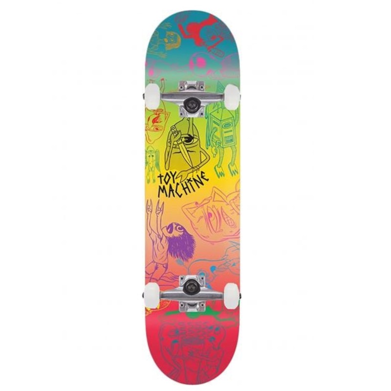 Toy Machine Characters II Skateboard - 8.0"