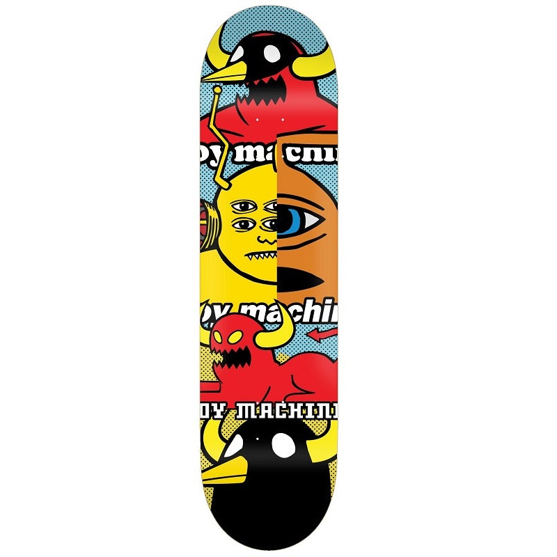 Toy Machine Chopped Up II Skateboard Deck - 8.13"