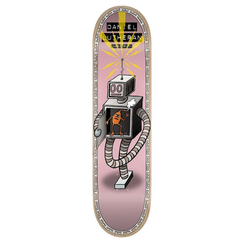 Toy Machine Lutheran Insecurity Skateboard Deck - 8.25"