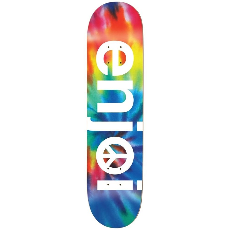 Enjoi Peace HYB Tie-Dye Skateboard Deck - 8.0"