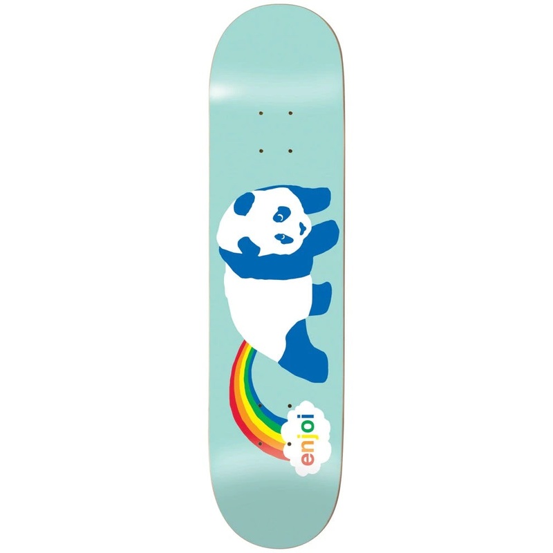 Enjoi Rainbow Fart HYB Mint Skateboard Deck - 8.25"