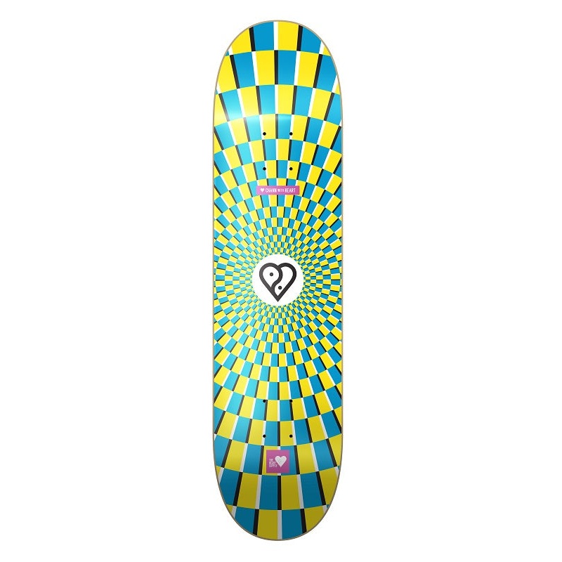 Heart Supply Chris Chann Illusion Embossed Pro Model Deck - 8.0"