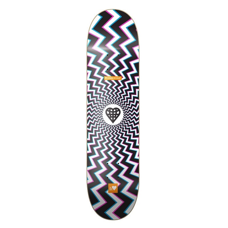 Heart Supply Heimana Reynolds Illusion Embossed Pro Model Deck - 8.25"
