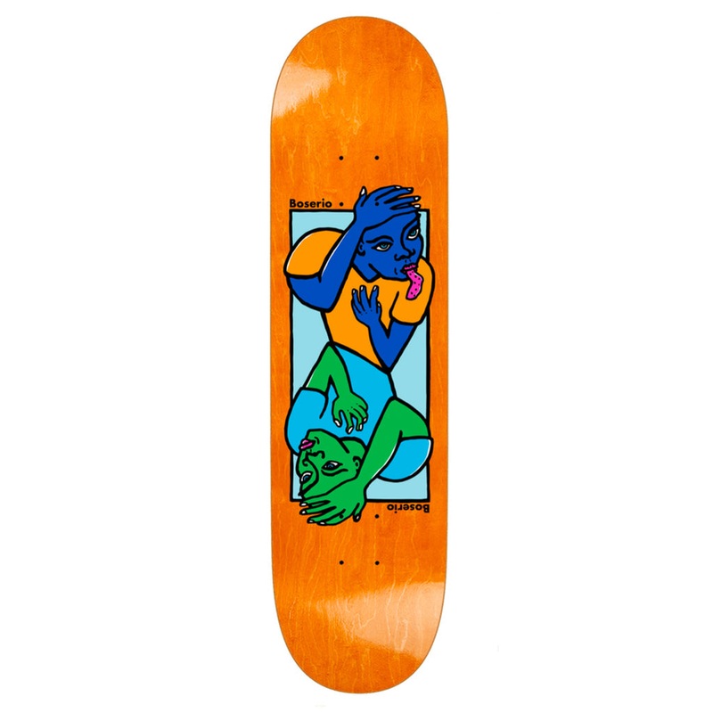 Polar Nick Boserio Double Head Skateboard Deck - 8.25"