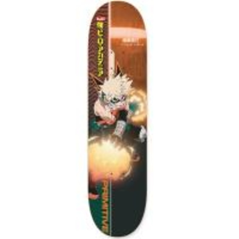 Primitive x My Hero Academia Katsuki Bakugo Skateboard Deck - 8.25"