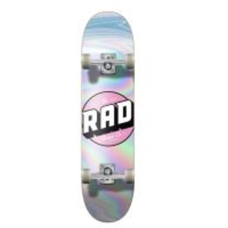 Rad Holographic Pink Progressive Skateboard - 8.0"