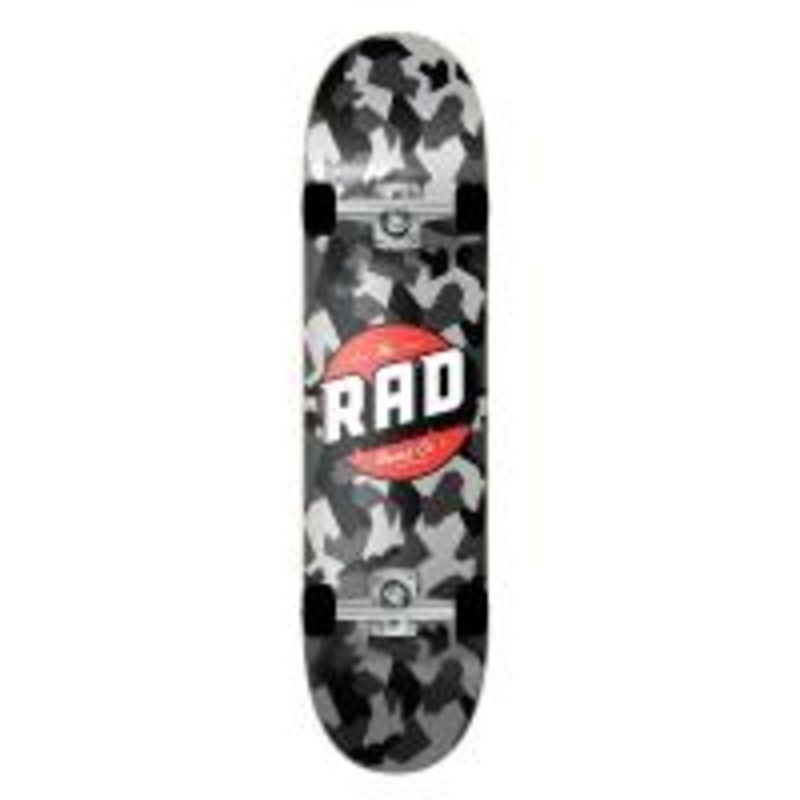 Rad Snow Camo Classic Dude Crew Skateboard - 7.25"