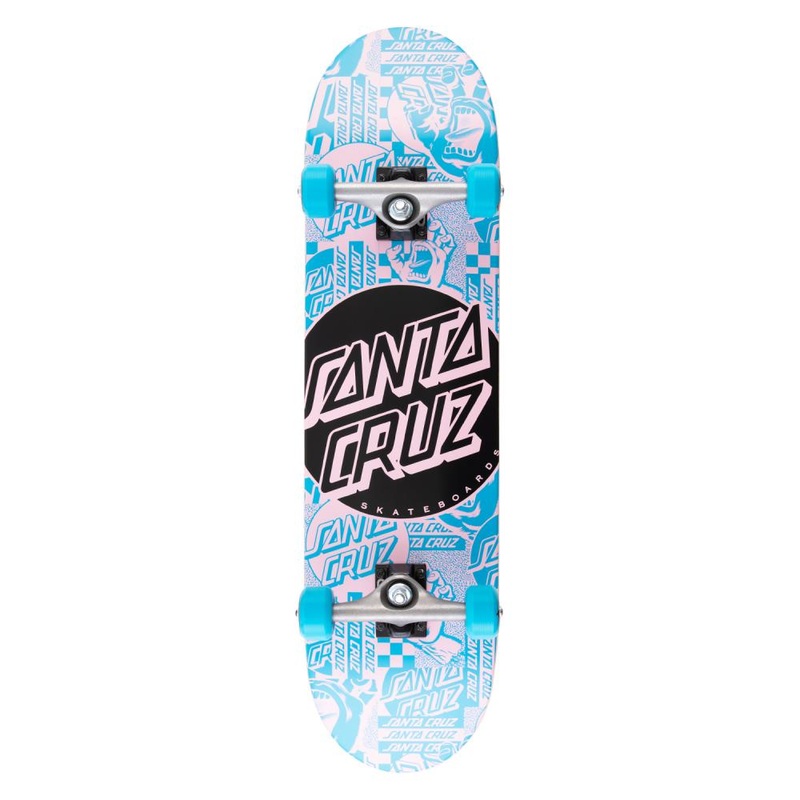Santa Cruz Flier Dot Full Complete Skateboard - 8.0"