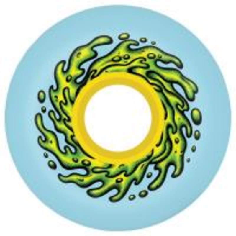 Slime Balls Mini OG Slime Blue Skateboard Wheels - 54.5mm 78a