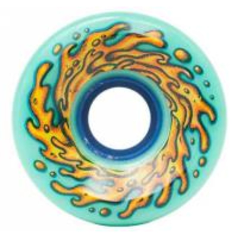 Slime Balls OG Slime Light Up Green/Clear Wheels and Bearings - 60mm 78a