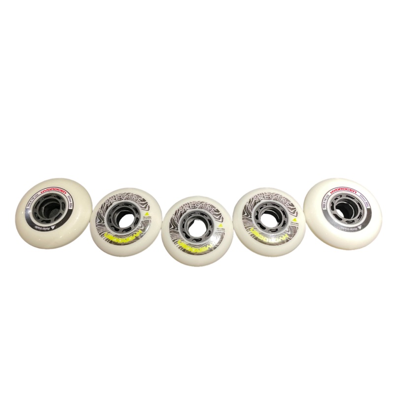 Rollerblade Hydrogen Arc Frame Inline Skate Wheel Set 76/80mm 85a - Set of 10