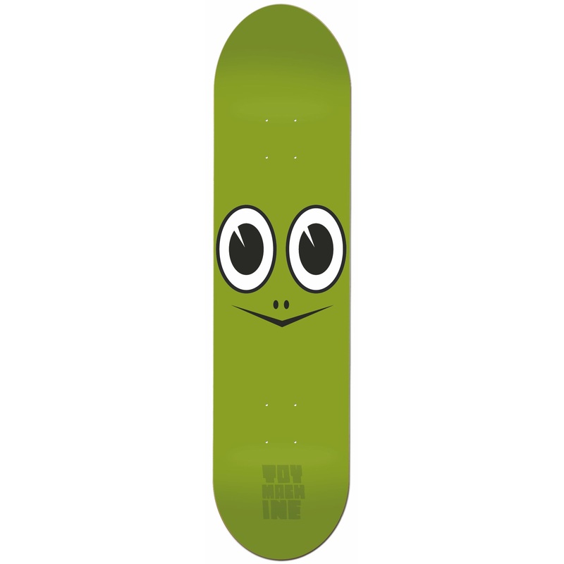 Toy Machine Turtle Face Skateboard Deck - 7.75"