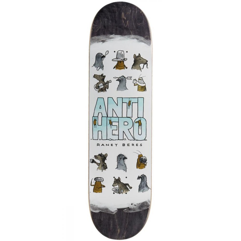 Anti Hero Raney Usual Suspects Skateboard Deck - 8.38"