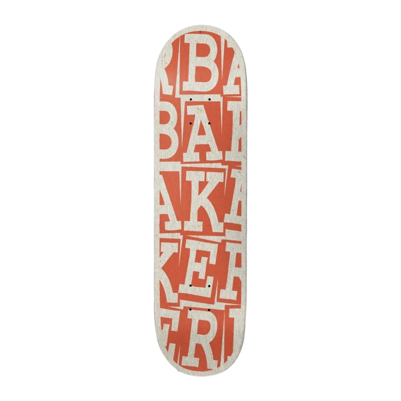 Baker Tyson Ribbon Stack Rust Steep Skateboard Deck - 8.38"