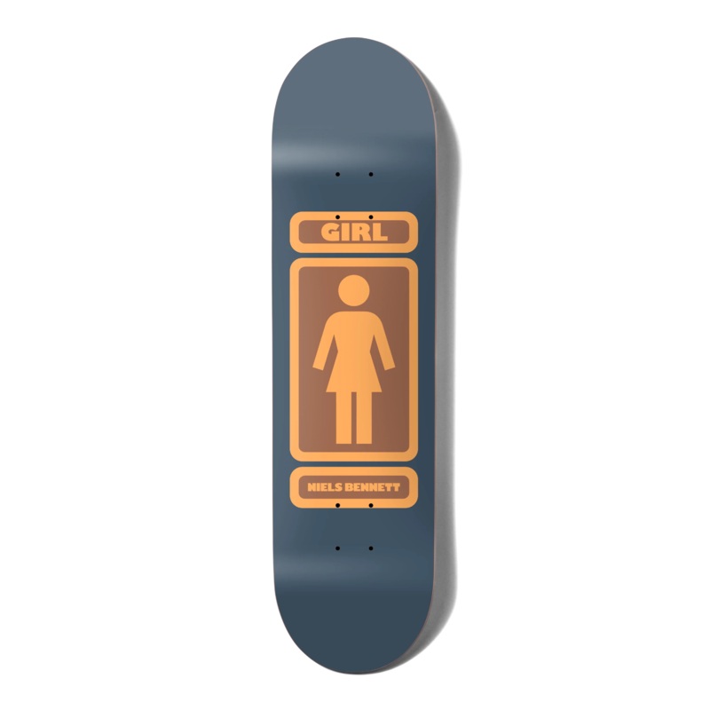 Girl Niels Bennett 93 Til W45D1 Skateboard Deck - 7.75"